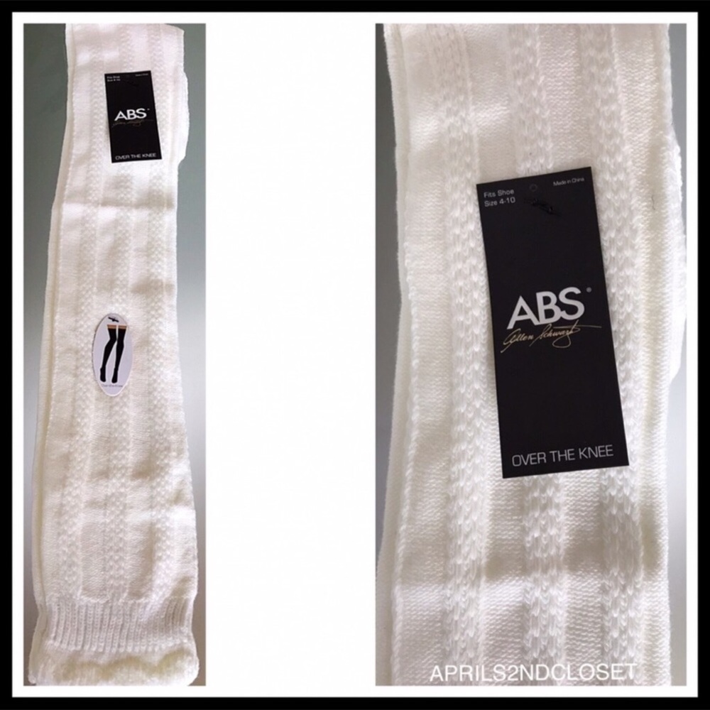 ABS LUXE OVER THE KNEE TALL BOOT SOCKS A2C - Picture 3 of 6